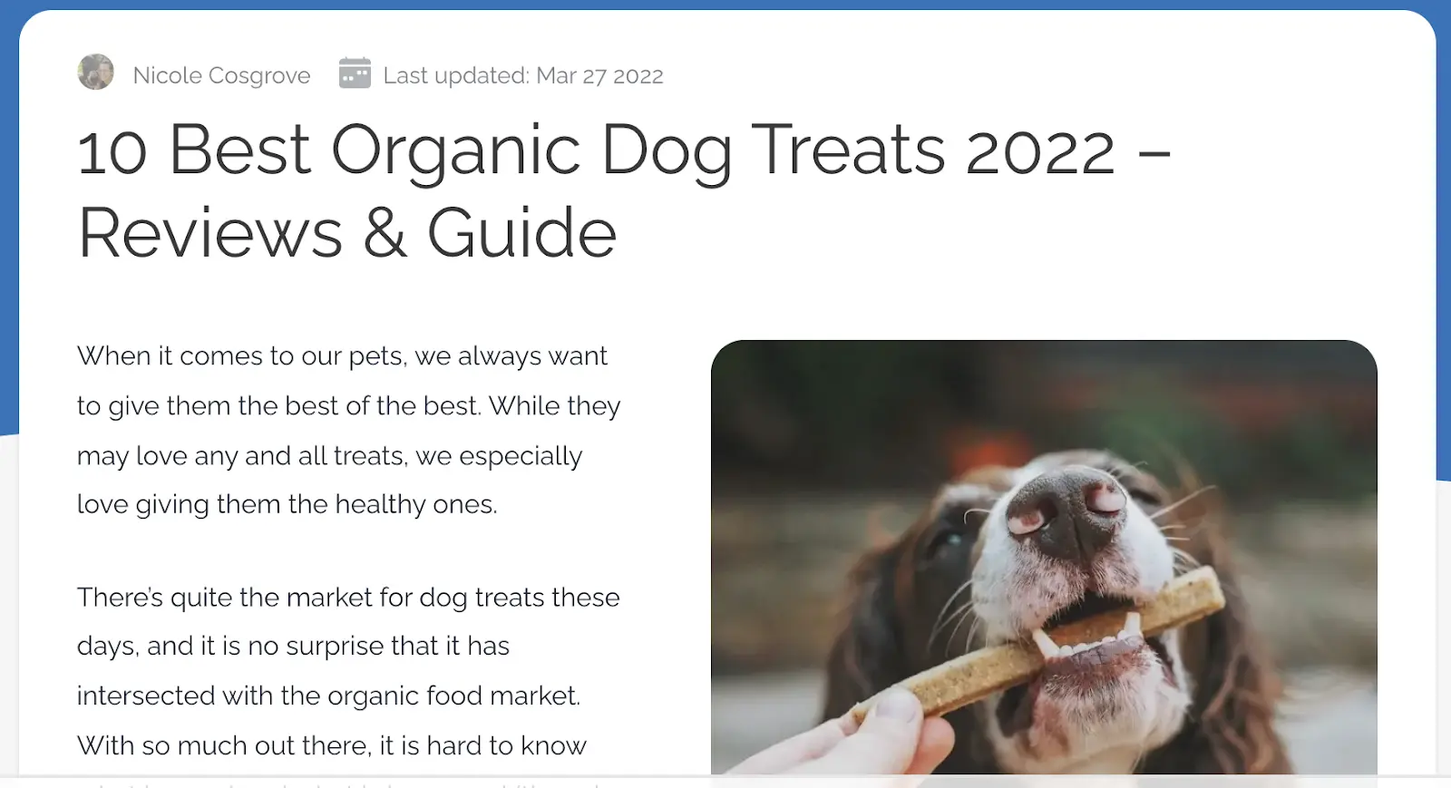 Organic Dog Food for Dogs Content - Devful