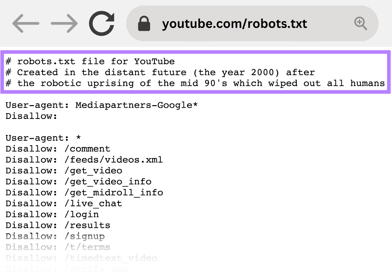 Robots.txt - Devful